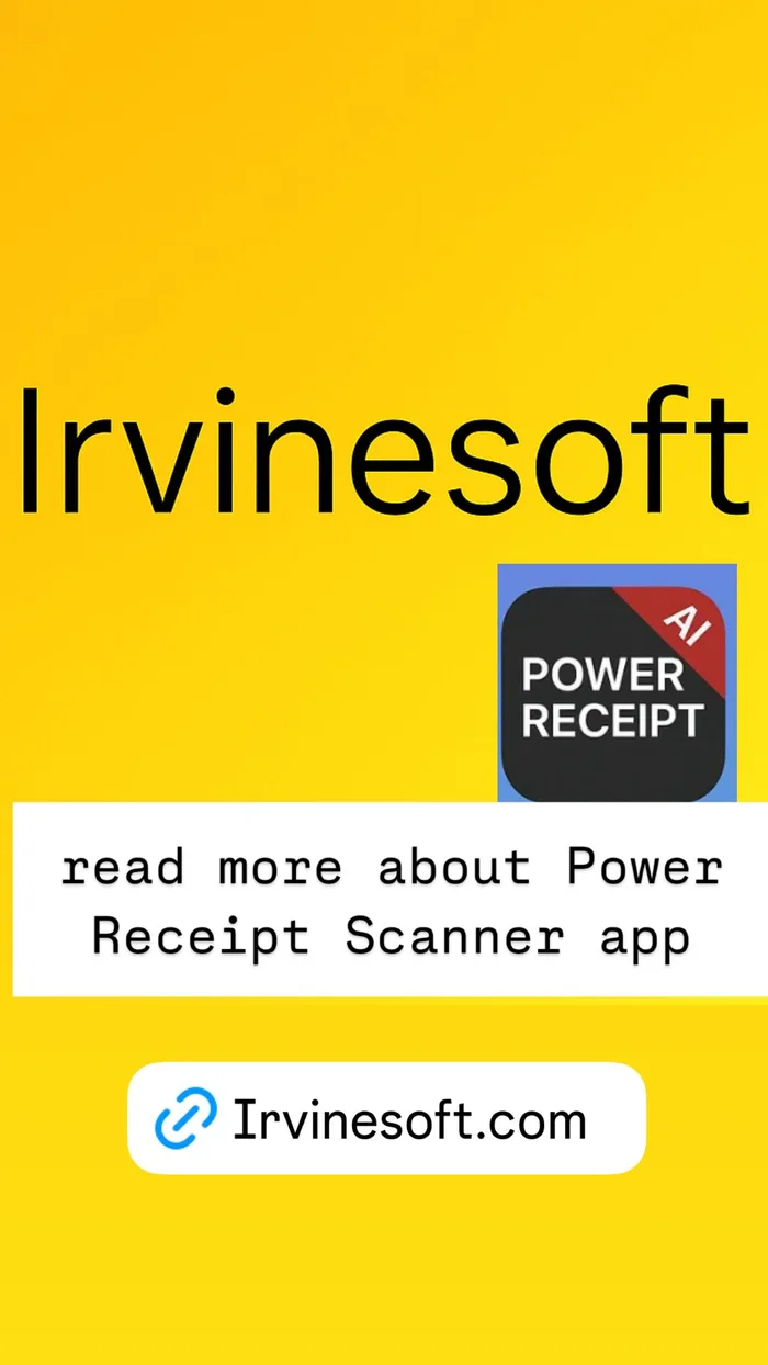 Power Receipt brand tile in the signature yellow